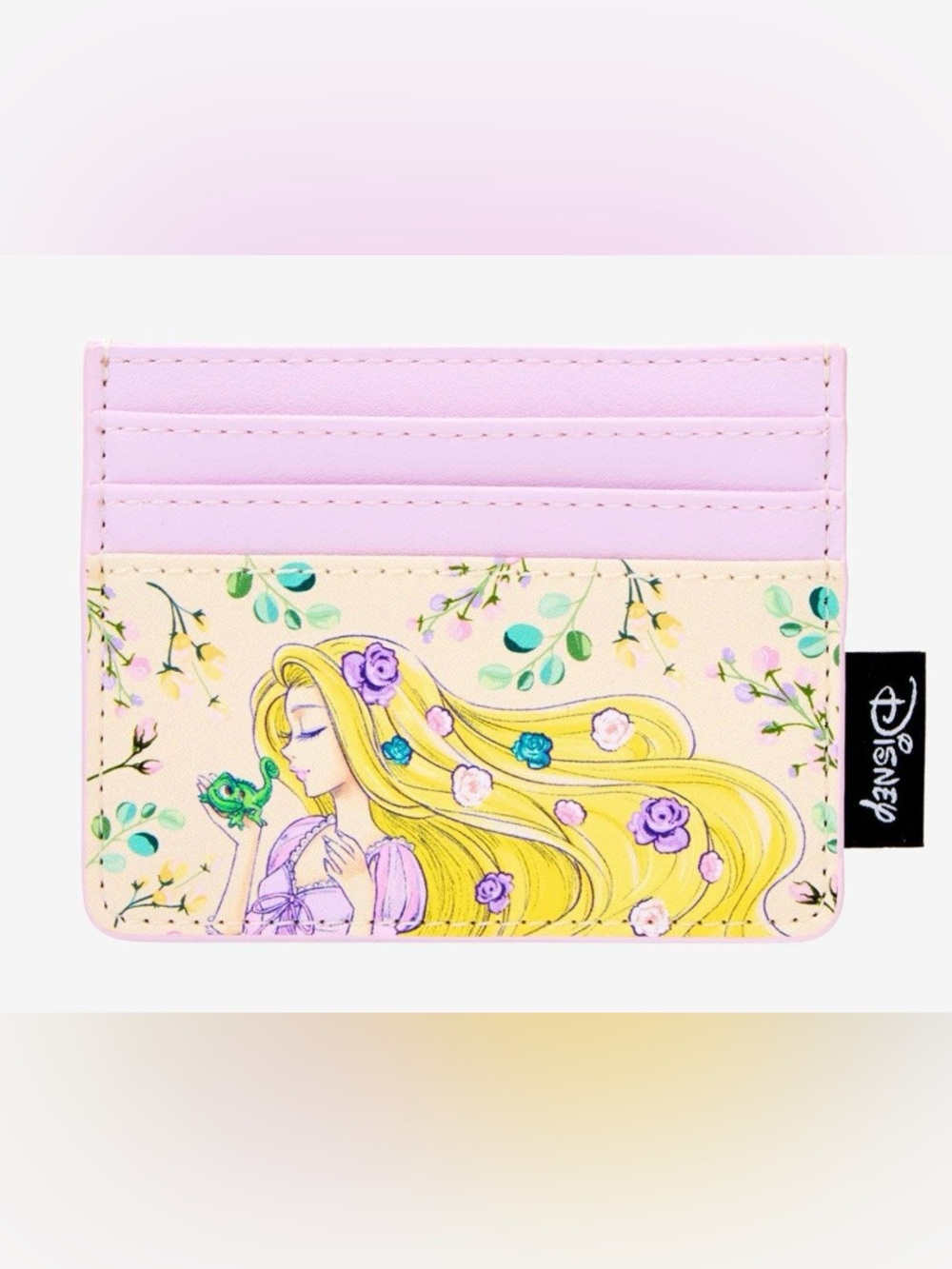 New Pink Floral Rapunzel Card Wallet